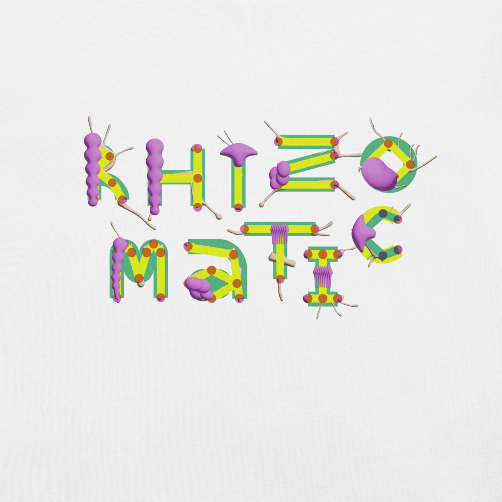 RHIZOMATIC White T-Shirt